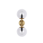 Dorado kinkiet 2 złoty Transp. (LP-002/2W Transp.) - Light Prestige