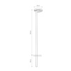 Lampa stojąca zewnętrzna POLE LED I STOJĄCA (9185) - Nowodvorski