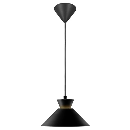 Lampa wisząca DIAL Nordlux E27 40W Metal Czarny
