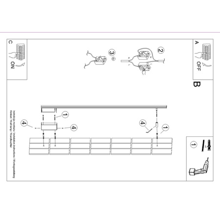 Kinkiet LAGOM 150 biały LED 3000K (TH.451) - Thoro Lighting