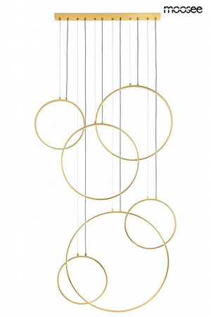 MOOSEE lampa wisząca CIRCULO SIX złota (MSE1501100603) - Moosee