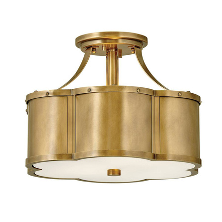 Lampa sufitowa Chance, Stary mosiądz (QN-CHANCE-SF-S-HB) - Quintiesse