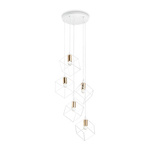 Lampa wisząca ICE Biały (ICE_SP5_BIANCO) - Ideal Lux
