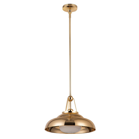 Lampa wisząca w stylu Modern Palmetto Polerowany mosiądz (QN-PALMETTO-P-M-PB) - Quintiesse