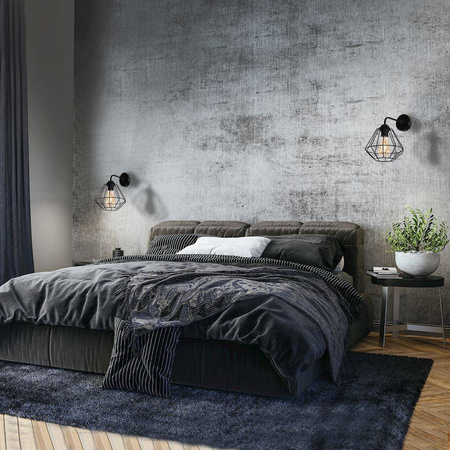 Kinkiet COLIN BLACK 1xE27 (MLP4788) - Eko-Light