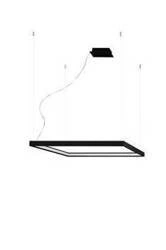 Żyrandol NELYA M czarny LED 4000K (TH.151) - Thoro Lighting