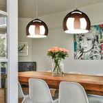 Lampa wisząca E27 złota HY-2701 - DomenoLED