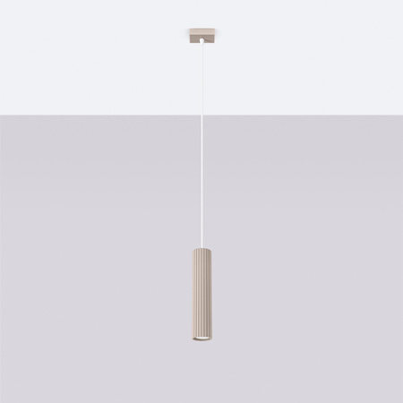 Lampa wisząca KARBON 1 taupe (SL.1759) - Sollux Lighting