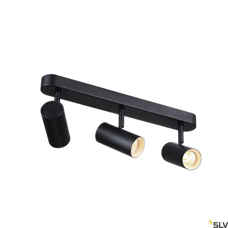 NOBLO III, lampa sufitowa natynkowa LED indoor, 2700K, kolor czarny (1002976) - SLV