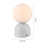 RUDI LAMPA STOŁOWA BIAŁA (19218-16) - Paul Neuhaus