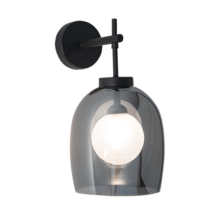 WALL LAMP G9 SMOKE-OPAL GLASS (22052 Zambelis) - Zambelis