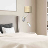Kinkiet MARSHALL WHITE / RATTAN (MLP7483) - Milagro