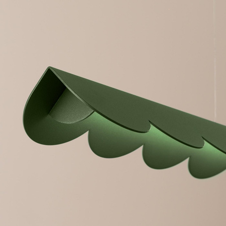 Lampa wisząca BISCUIT zielona oliwka LED 3000K (TH.559) - Thoro Lighting