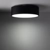 Plafon LIVO BLACK M 3XE27 IP54 (10986) - TK Lighting
