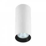 Oczko Manacor białe/ czarny ring 17cm (LP-232/1D - 170 WH/BK) - Light Prestige