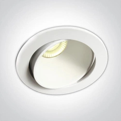 REN  IP 54 zewnętrzny wpust regulowany biały (11106PK/W/W) - One Light