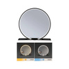 Lustro łazienkowe z półką MIRO LED DIM IP44 czarny Ø 50 (PL71090) - PAULMANN