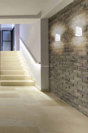 Lampa ścienna, kinkiet JET biały (05-3980-14-14) Leds-C4