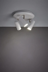 BARCELONA Plafon 3L Biały