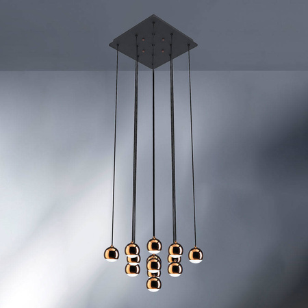 Lampa Wisząca SHALLOW Kol. Złoty 3000K (0054.32.OR) - Vivida