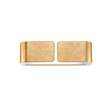 Kinkiet CLIP AP2 mały złoty (088266) Ideal Lux