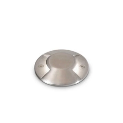   Oprawa do wbudowania w chodnik ROCKET Stalowy (ROCKET-2_PT_3000K) - Ideal Lux