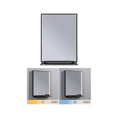 Lustro łazienkowe ścienne MIRO LED DIM IP44 czarny matowy (PL71093) - PAULMANN