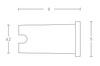 OUTDOOR INGROUND LIGHT LED 2W STAINLESS STEEL (E288 Zambelis) - Zambelis