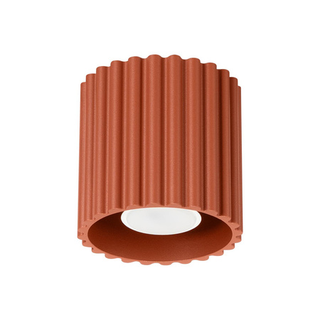 Plafon AURA 1 ochra czerwona GU10 (SL.1799) - Sollux Lighting
