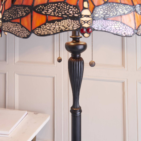 Lampa Podłogowa Dragonfly flame (64070) Tiffany