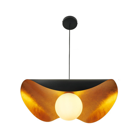 Lampa wisząca ENZO czarno złota 60 cm (ST-F22020601-D60 black) - Step into Design