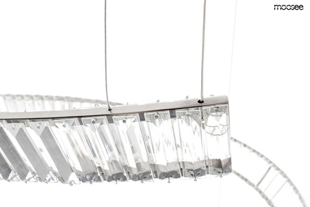 Lampa wisząca WAVE CORDON 1A chrom (MSE1501100193) - Moosee