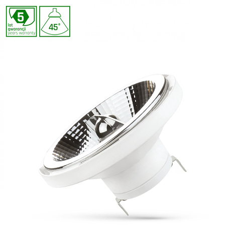 LED AR111 G53 12V 14W SMD 45ST WW BIAŁY SPECTRUM 5 LAT GWARANCJI (WOJ+14556_14W) - Spectrum LED