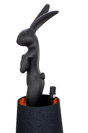 KARE lampa stołowa RABBIT 68 cm czarna (53473) - Kare Design