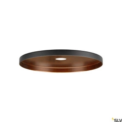 LALU® PLATE 22,Klosz, Mix&Match, wys.: 1,5 cm, czarny (1007547) - SLV