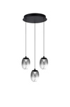 Lampa wisząca PAMELA 11 ROUND 3 Dymiony (AZ6268) - Azzardo