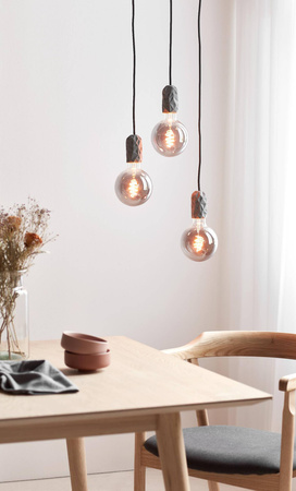 Lampa wisząca HANG Nordlux E27 40W Porcelana Szary