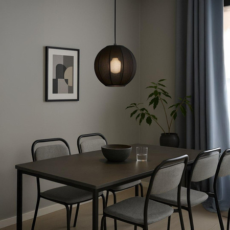 Lampa wisząca Dana Czarny 1xE27 (ML1806) - Milagro