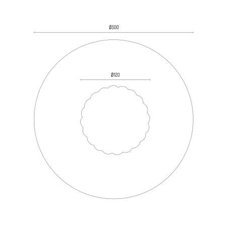 Kinkiet PALOMA (8509-ARG) - Argon