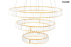 MOOSEE lampa wisząca LIBERTY TRIPLES złota (MSE010100176) - Moosee
