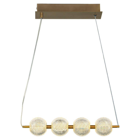 Lampa wisząca Diamond 4 4xLED CCT złota  (LP-2202/4L GD) - Light Prestige