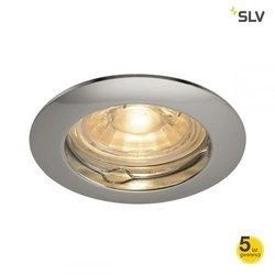 PIKA QPAR51, sufitowa, do wbudowania, chrom, max. 50W