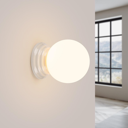 Kinkiet ZORI biały IP44 (SL.1903) - Sollux Lighting