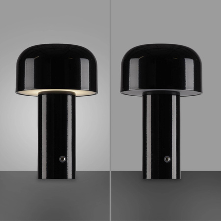 Przenośna, ładowalna lampa AGNES czarna (19190-18) - Paul Neuhaus