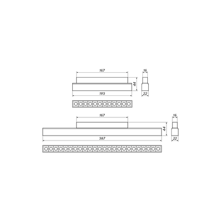 Reflektor Na Szynę 48V Multiline Dots M (893302) - Loonari