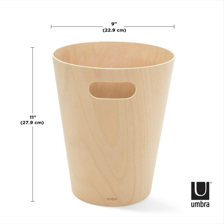 UMBRA kosz na śmieci WOODROW - natural (082780-390) - Umbra