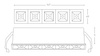 RECESSED SPOT LED 11W WHITE (S086 Zambelis) - Zambelis