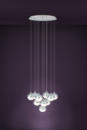 Lampa wisząca MIOGLIA chrom (39527) - EGLO
