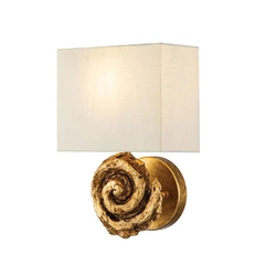 Kinkiet Swirl (FB-SWIRL-1L-G) - Elstead Lighting