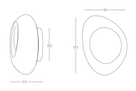 WALL LAMP 1XE14 GOLD (22047 Zambelis) - Zambelis